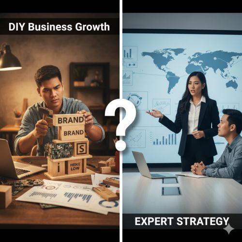 DIY Business Growth Versus Expert Strategy