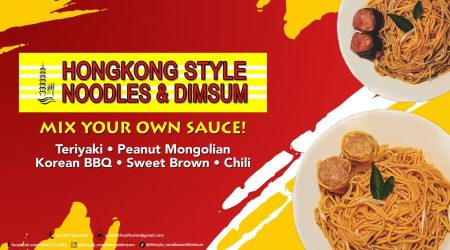 HongKong style noodles and dimsum