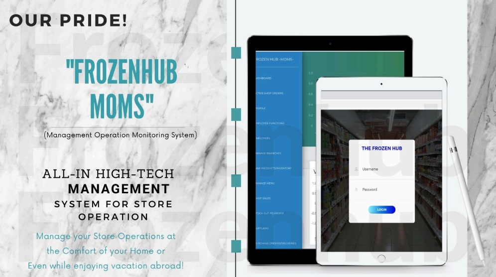 FrozenHub MANAGEMENT OPERATION & MONITORING SYSTEM - (COMPANY OWNED P.O.S.)