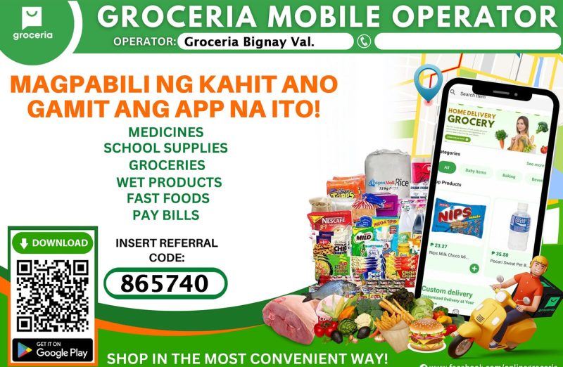 Down and Install Groceria App on your phone...