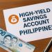 high yield savings account Philippines