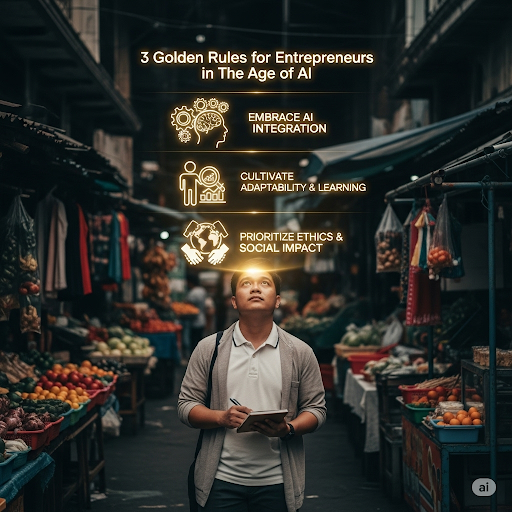 3 Golden Rules for Entrepreneurs in the Age of AI