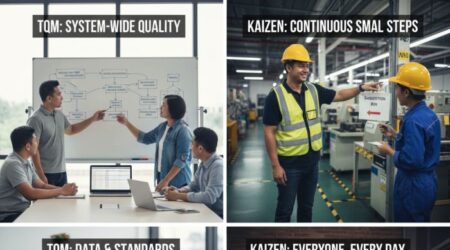 Improvement Strategy: TQM vs. Kaizen